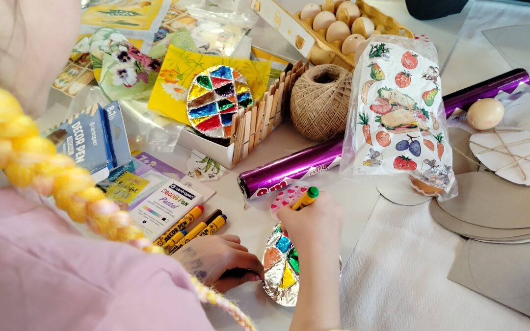 Velikonoční tvoření ve školní družině