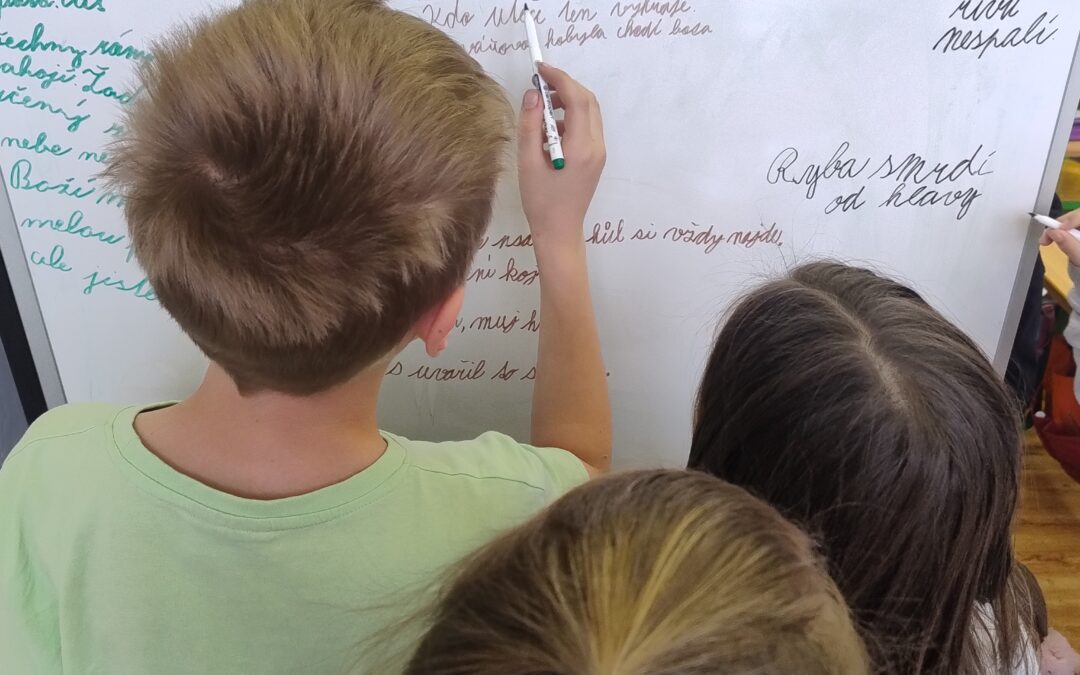 3. třída – Přísloví