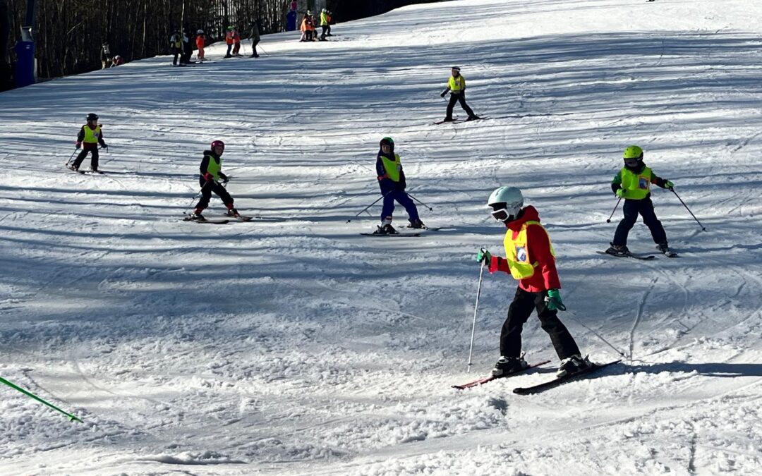 Lyžařský kurz na Monínci