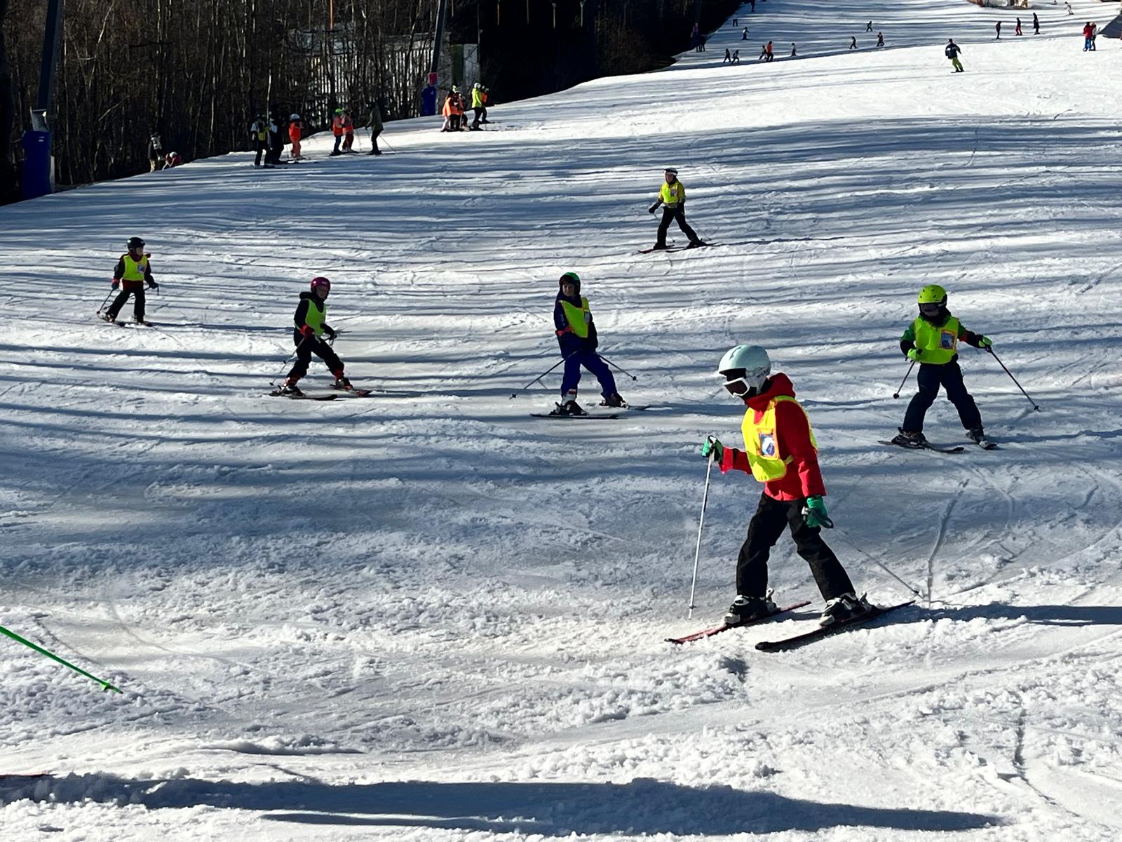 Lyžařský kurz na Monínci